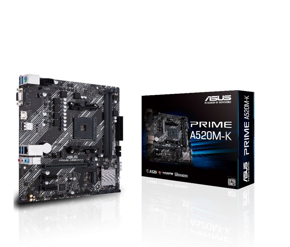 TARJETA MADRE ASUS PRIME A520M-K AMD RYZEN/AM4/DDR4/HDMI/M.2